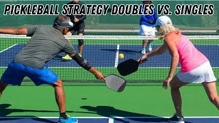 Pickleball Strategy Doubles vs. Singles Play Explained