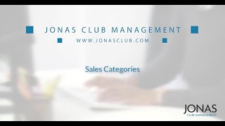 Point of Sale - Sales Categories