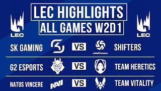 LEC Highlights ALL GAMES W2D1 | LEC 2026 Spring Split