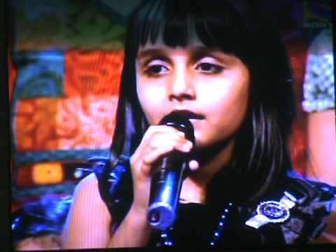 Antara sings in front of AR RAHMAN AND KARAN JOHAR