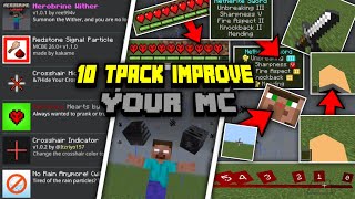 10 TEXTURE PACK improve📈 your Minecraft bedrock edition🔥🔥🔥