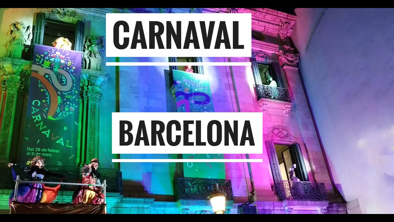 Carnaval Barcelona / Arribo de Carnestoltes de Barcelona / Arribo del Rei i la Reina / Rambla