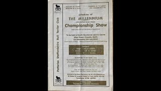 The Millennium Potteries SBT Ch Show (2000) Mr KEN DAVIES. Riskys Staffords  Video Archives.