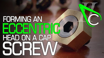 Forming An Eccentric Head On A Cap Screw
