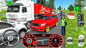 Real Driving Sim #13 Big Car And Speed Camera Challenge! Car Games Android iOS gameplay