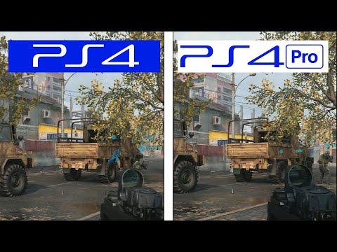 Call of Duty Modern Warfare 2019 | PS4 vs PS4 Pro | 4K Graphics u0026 FPS Comparison Beta