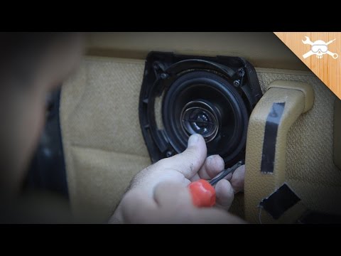 Parking Lot Car Stereo Upgrade