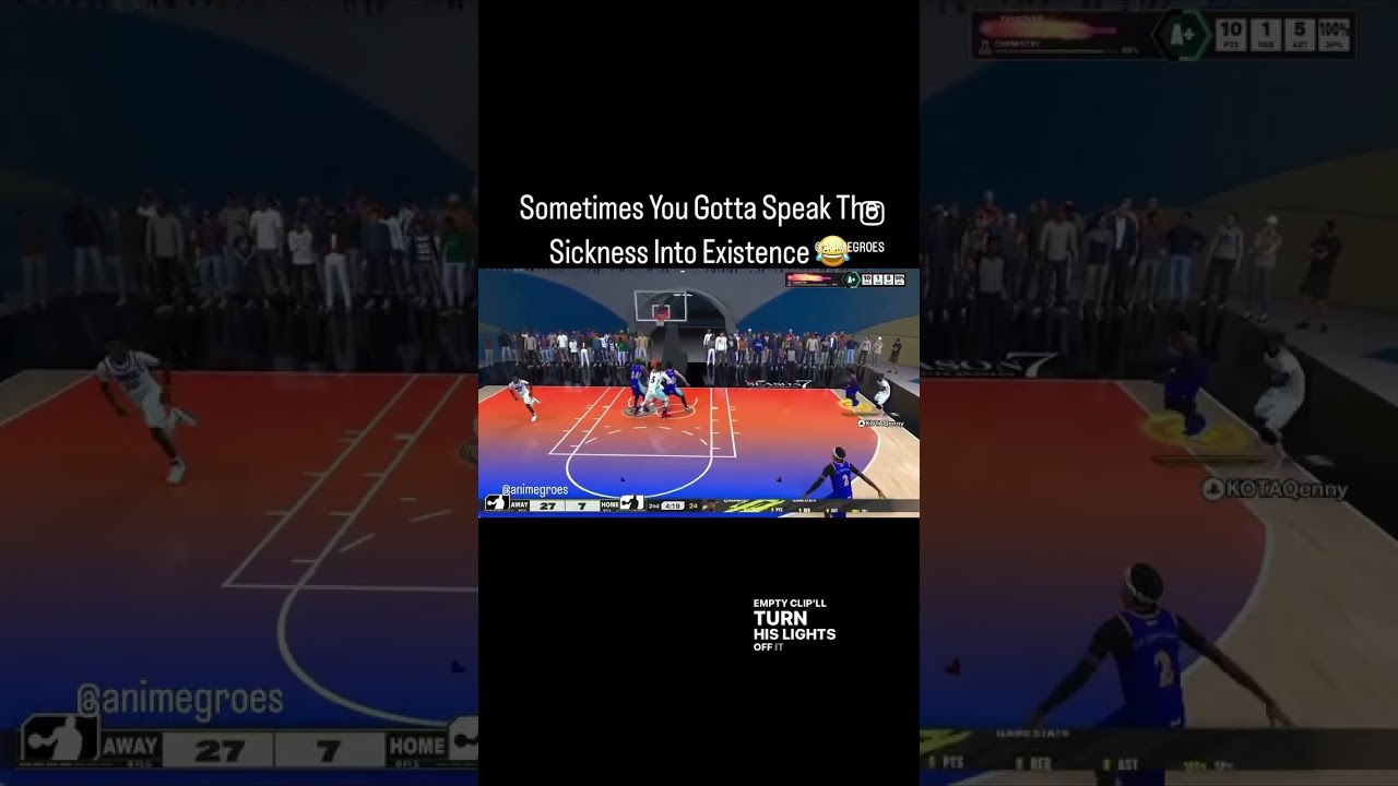 Sometimes 2K Let Us Be The Sickest Alive 😂 