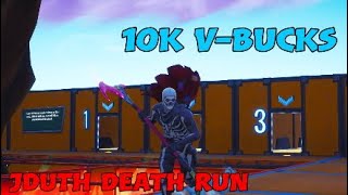 JDuth DEATHRUN 2.0 CODE & Levels 1-10 *CHEATS* (10000 V-Bucks)