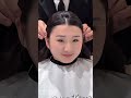 Transformation! New Face Framing Haircut for Girls ✨ #Shorts