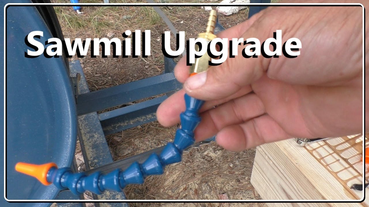 Homemade DIY Sawmill Coolant Upgrade LocLine SpencersMountain YouTube