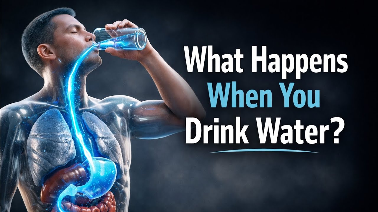 What Happens Inside Your Body When You Drink Water? | 3D Hydration ...