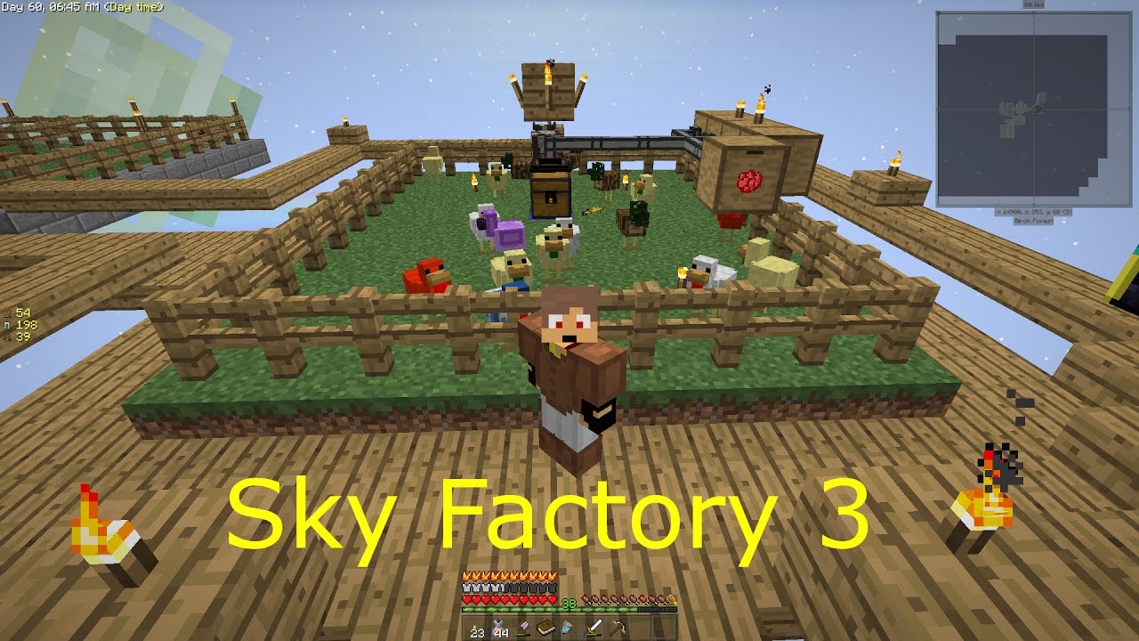 Voxel Squad Sky Factory 3 - Ep. 4