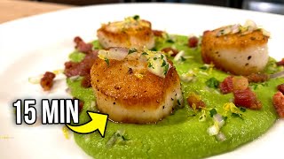 Skip The Expensive Restaurant & Make THIS! | EASY Seared Scallops Recipe