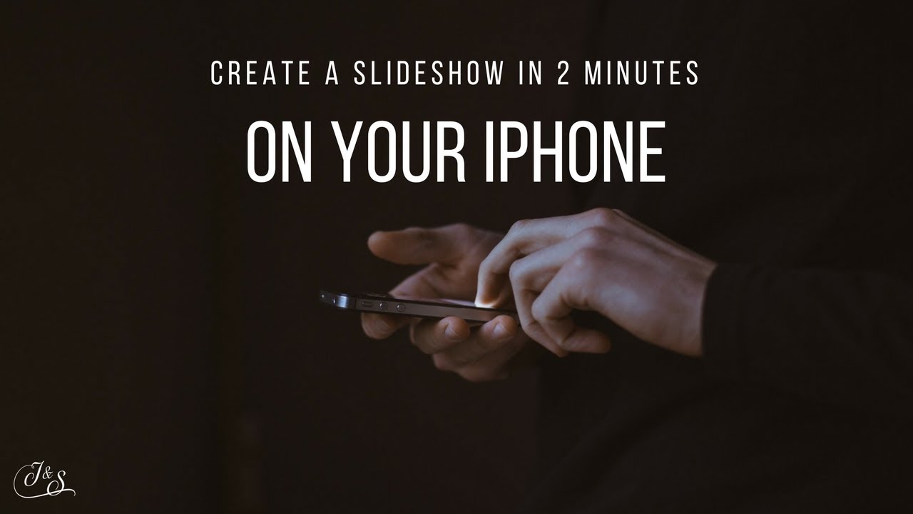 how to make presentation slides on iphone