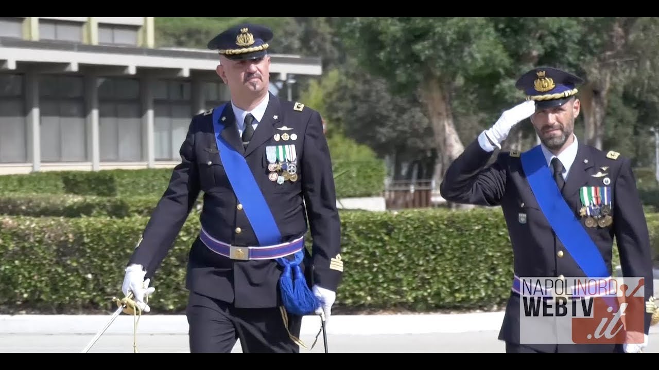 GIUGLIANO, CAMBIO COMANDANTE BASE AERONAUTICA LICOLA
