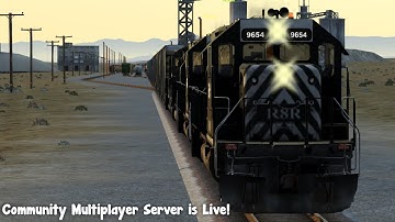 Run 8 Train Simulator V3 - Official Community Multiplayer Server is Now Up and Running!  Join Us!