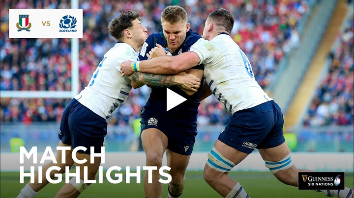 Extended Highlights: Italy v Scotland | Guinness Six Nations