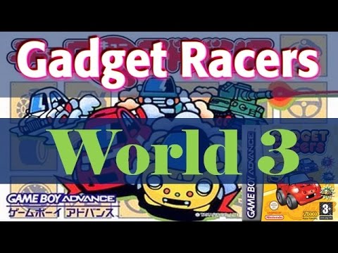 Gadget Racers GBA World 3 Battle Area - YouTube
