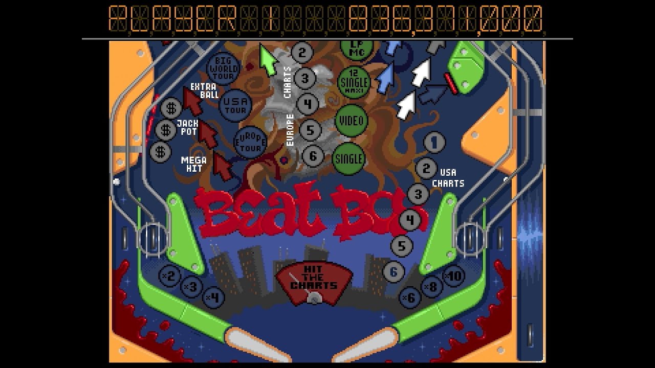 Pinball Dreams (Amiga) Beat Box gameplay YouTube