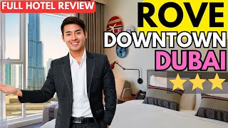 I STAY IN ROVE DOWNTOWN DUBAI - SO CLOSE TO BURJ KHALIFA - I WAS SHOCKED - FULL HOTEL REVIEW