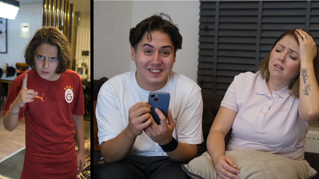 KUZEYİN TELEFONUNU KARIŞTIRDIK !! BRAWL STARS HESABINI SİLDİK