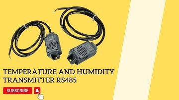 Temperature Humidity Sensor  RS485 Modbus RTU | Bangla tutorial