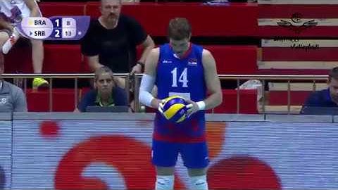 How to get curve in volleyball serve !