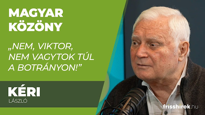 Kéri László: „A Fidesz korszaka leszálló ágban van"