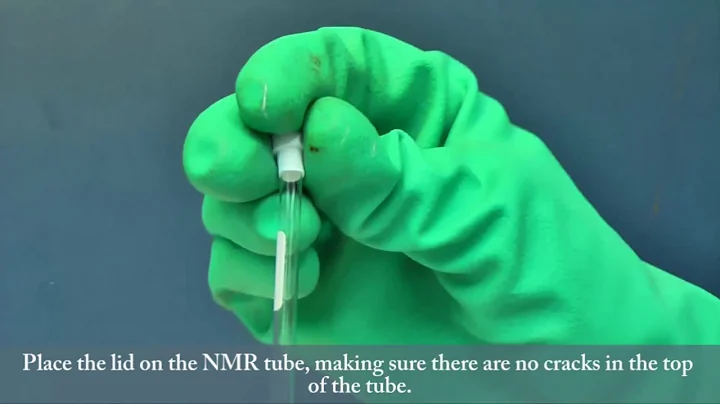 Preparing an NMR sample