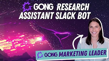 How Gong’s Research Assistant Slack Bot Delivers Instant Customer Proof
