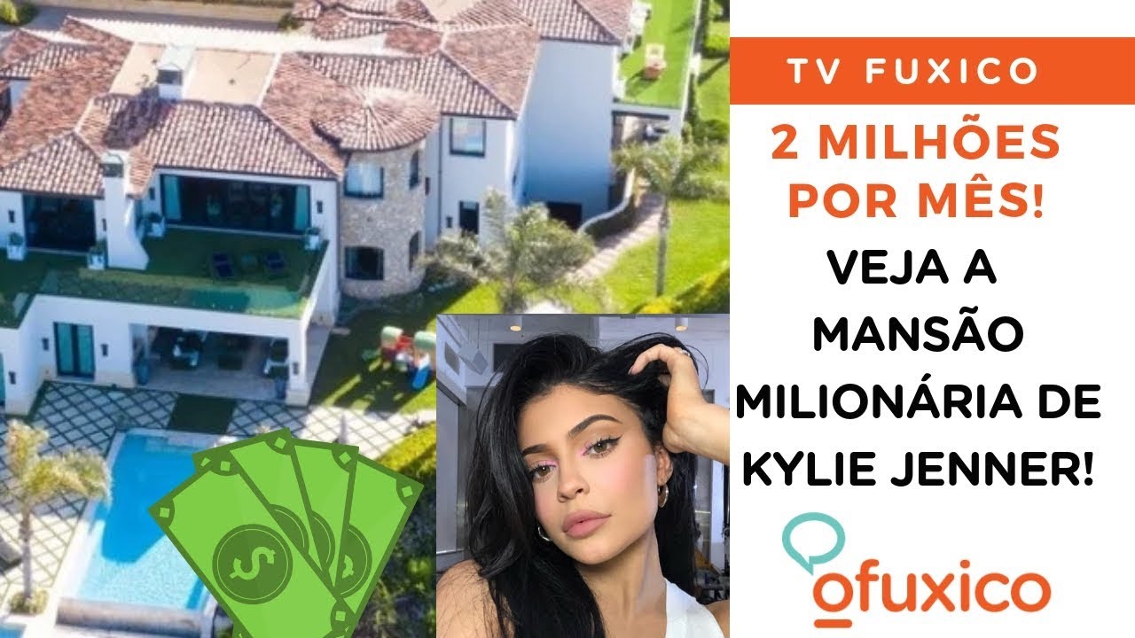 CONHEÇA A MANSÃO MILIONÁRIA DE KYLIE JENNER! 2 MILHÕES POR MÊS! 😱