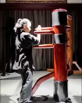 Amazing Wing Chun Wooden Dummy Training