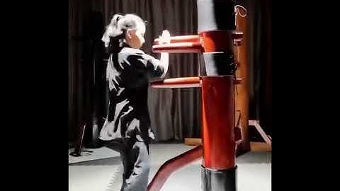Amazing Wing Chun Wooden Dummy Training