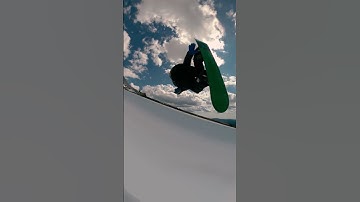 Haakon Flip by Chad Otterstrom this last summer  @highcascade  #AcademyGraduateSeries  #snowboard