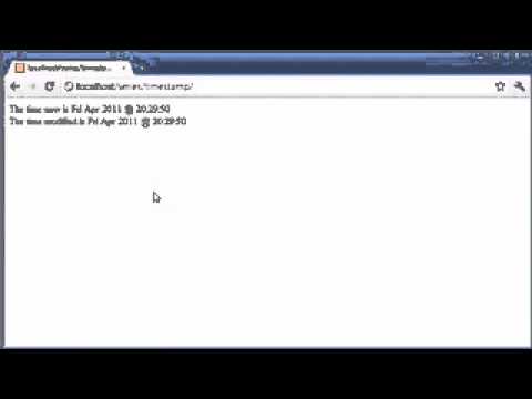 Beginner PHP Tutorial   59   Modifying timestamps   YouTube