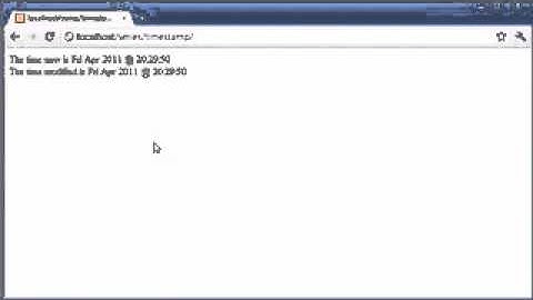 Beginner PHP Tutorial   59   Modifying timestamps   YouTube