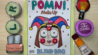 [✨Paperdiy✨] Pomni Make UpTHE AMAZING DIGITAL CIRCUS Pop the pimples #blindbag #종이놀이 #asmr  #craft