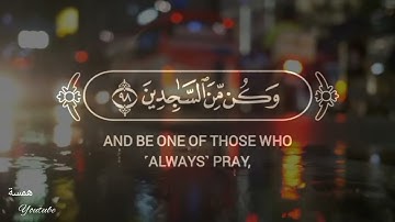 ولقد نعلم أنّك يضيقُ صدرك بما يقولون♥️🌸حالات واتس اب دينية💚القارئ هزاع البلوشي🤍🥀