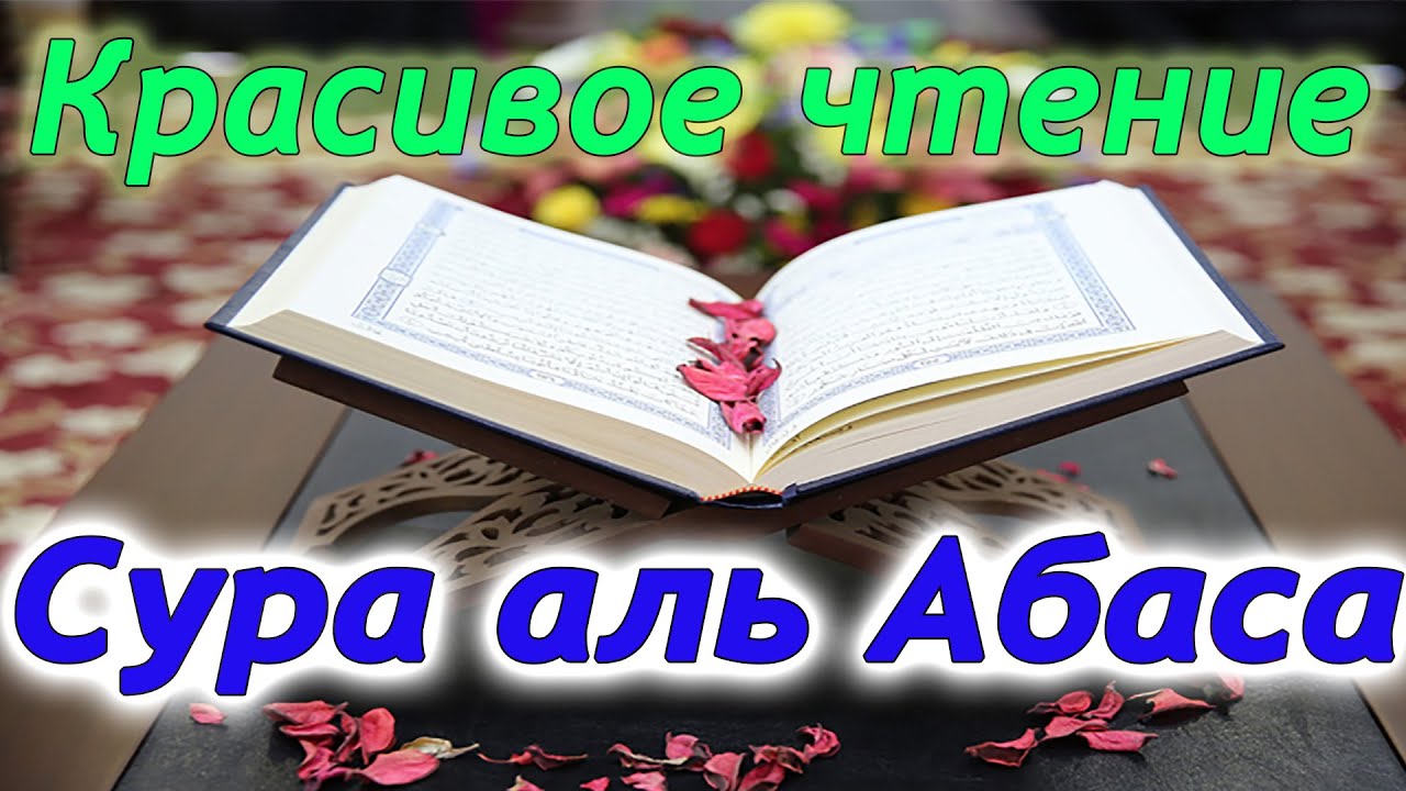 Медленное чтение суры корана. Сура 80. Сура Абаса. Медленное чтение Корана. Сура Абаса Айман.