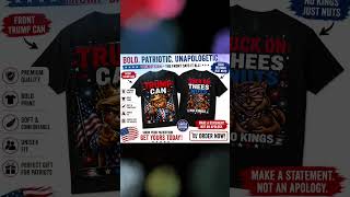 Trump Can Shirt | Funny Political Squirrel T-Shirt | Patriotic No Kings Tee | 4th of July Gift 🤪🤣