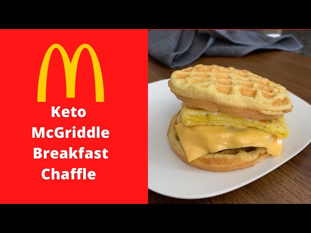 Chaffle McGriddles - Cluttered Kitchen Keto
