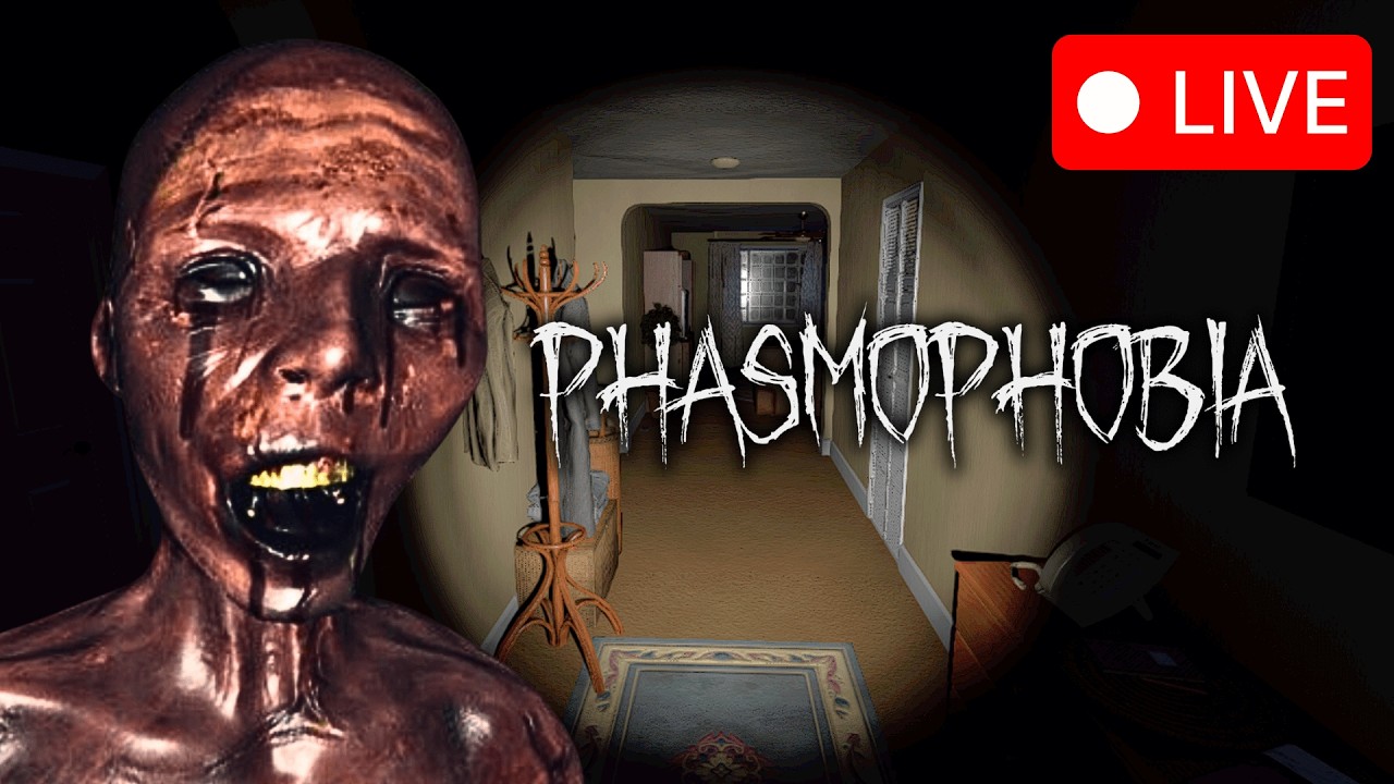 Phasmophobia Win Streak 60/100 😧| GAMEPLAY AO VIVO