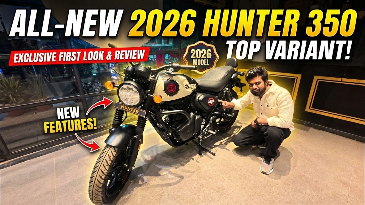 New Royal Enfield Hunter 350 2026 😈 | Full Review, Features, Mileage & On-Road Price 🔥