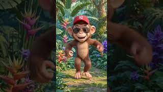 monkey 🐒 dance video #vlog #children #funny funney