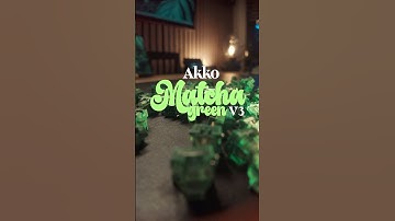 Testing the Akko Matcha Green Pro‘s V3 #keyboardswitches #keyboard #akkoswitches #mechanicalkeyboard