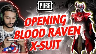  BLOOD RAVEN CRATE OPENING MAX KREGE | PUBG MOBILE LIVE