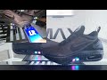 REVIEW: Nike Adapt AutoMax- Self lacing shoes with lights (Triple Black)