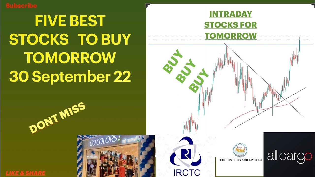 Best stocks to buy tomorrow 30 September 2 YouTube