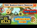 Mini Militia 700 Subs Special 5 AWM Kills In 5 Seconds Amazing Ending Immortal Warrior Outpost 